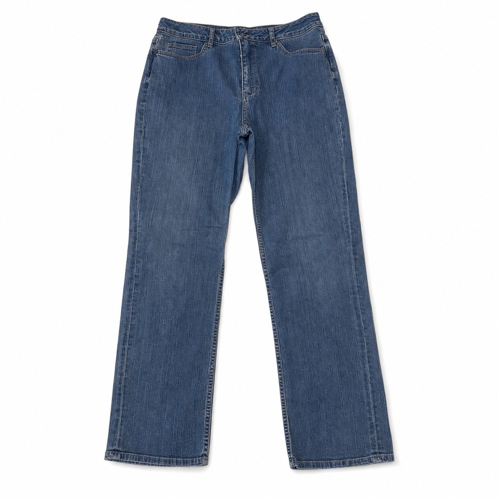 Coldwater Creek Women's Blue Straight Leg Jeans Size 10 Short 30x28